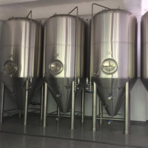 tanque de fermentación de cerveza