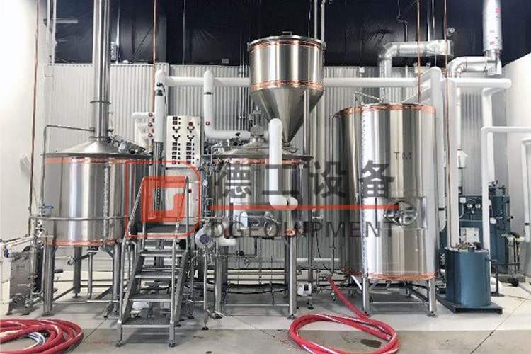 3-vessel brewery equipment