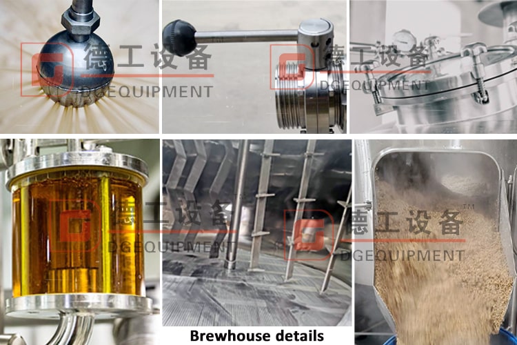 3-vessel brewery equipment