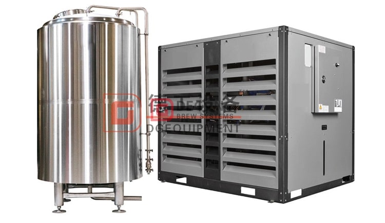 glycol water tank and chiller