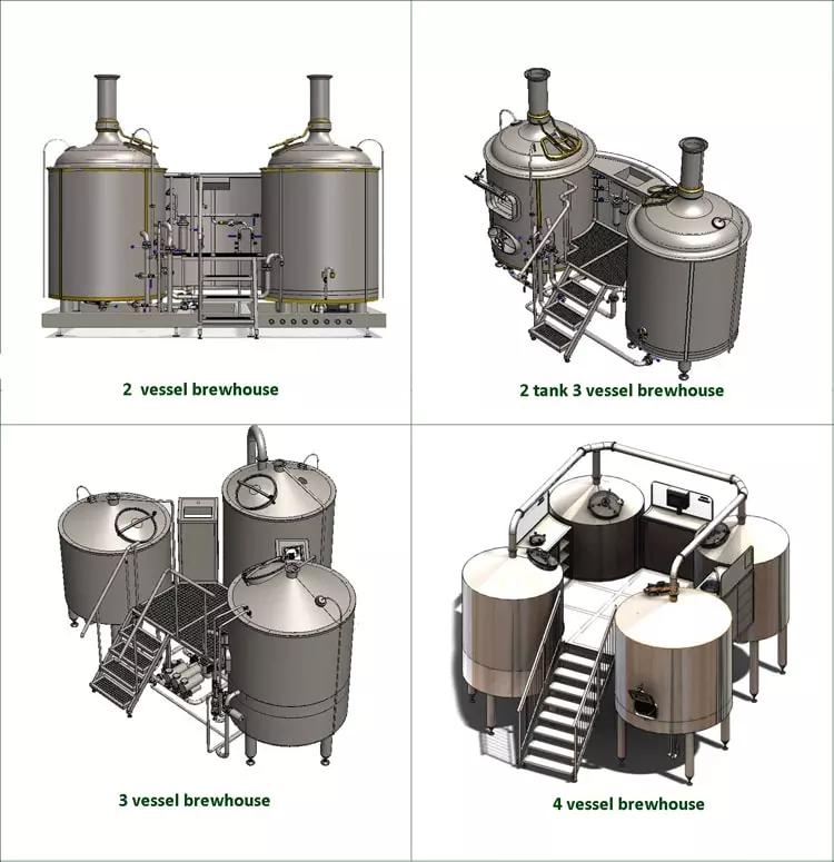 Nano hotel brewery equipment 